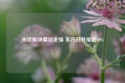 光伏板块盘初走强 东方日升涨超10%