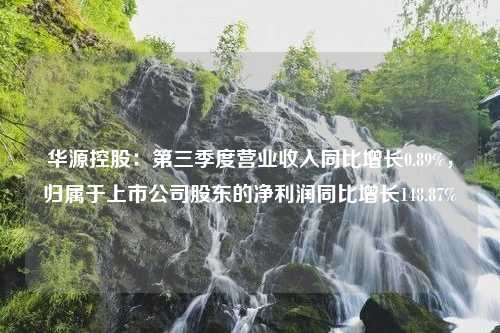 华源控股：第三季度营业收入同比增长0.89%，归属于上市公司股东的净利润同比增长148.87%